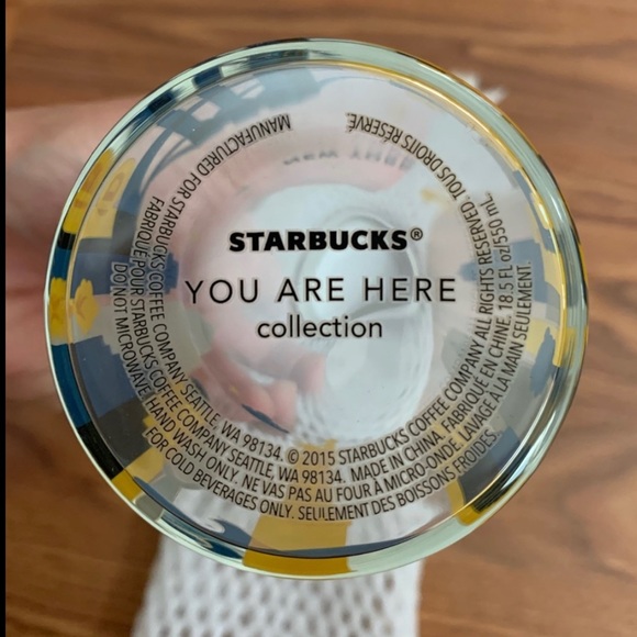 NEW! Starbucks You are Here Collection Water Bottle - New York 18.5 FI Oz Bundle - Picture 10 of 10